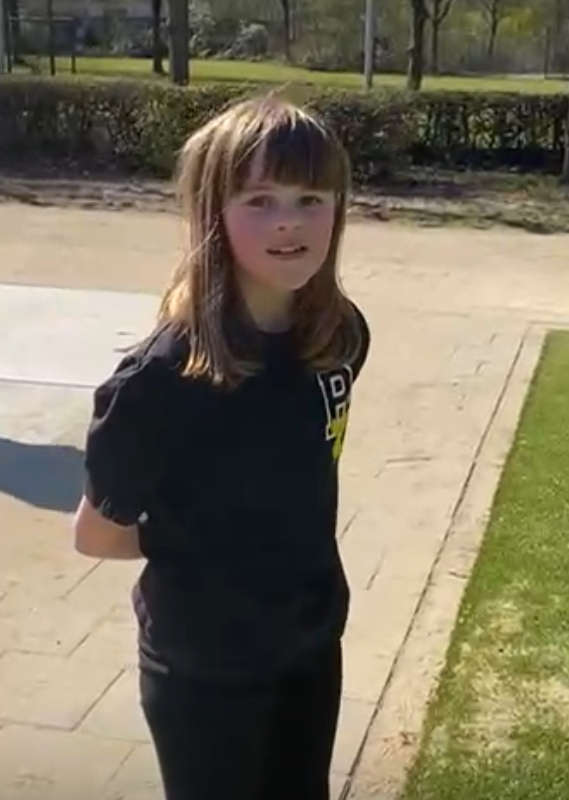 Lieke vindt het Beweegpark Ussen een superleuke plek! 🤩🌳