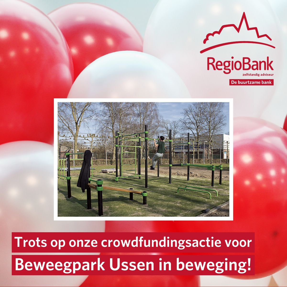 🎉 Beweegpark Ussen: Crowdfunding = Succes! 🙌💚
